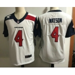 Men's Houston Texans #4 Deshaun Watson White 2018 Vapor Untouchable Stitched NFL Nike Limited Jersey