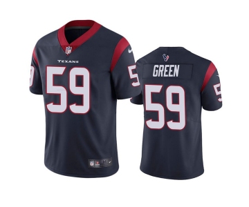 Men's Houston Texans #59 Kenyon Green Navy Vapor Untouchable Limited Stitched Jersey