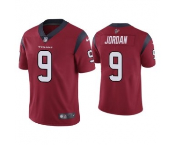 Men's Red Houston Texans #9 Brevin Jordan Vapor Untouchable Limited Stitched Jersey
