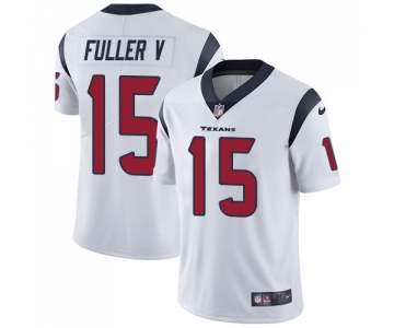 Nike Houston Texans #15 Will Fuller V White Men's Stitched NFL Vapor Untouchable Limited Jersey