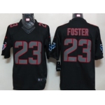 Nike Houston Texans #23 Arian Foster Black Impact Limited Jersey