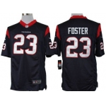 Nike Houston Texans #23 Arian Foster Blue Limited Jersey