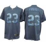 Nike Houston Texans #23 Arian Foster Drenched Limited Blue Jersey