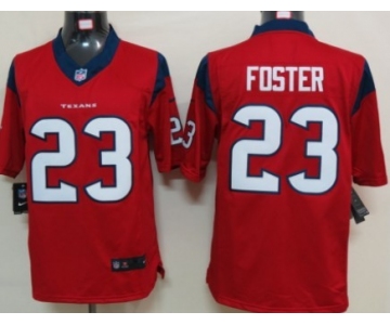 Nike Houston Texans #23 Arian Foster Red Limited Jersey