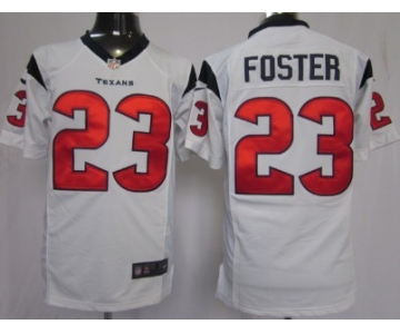 Nike Houston Texans #23 Arian Foster White Limited Jersey