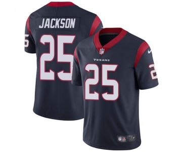 Nike Houston Texans #25 Kareem Jackson Navy Blue Team Color Men's Stitched NFL Vapor Untouchable Limited Jersey