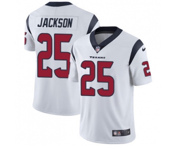 Nike Houston Texans #25 Kareem Jackson White Men's Stitched NFL Vapor Untouchable Limited Jersey