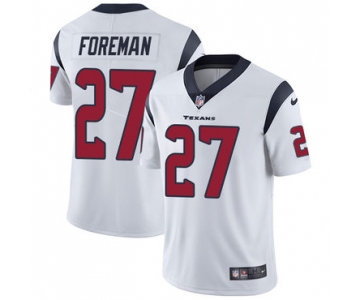 Nike Houston Texans #27 D'Onta Foreman White Men's Stitched NFL Vapor Untouchable Limited Jersey