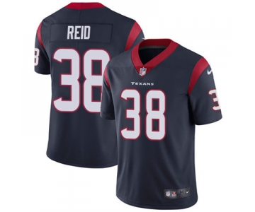 Nike Houston Texans #38 Justin Reid Navy Blue Team Color Men's Stitched NFL Vapor Untouchable Limited Jersey