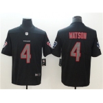 Nike Houston Texans #4 Deshaun Watson Black Impact Limited Jersey