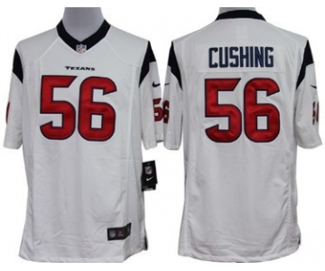 Nike Houston Texans #56 Brian Cushing White Limited Jersey