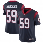 Nike Houston Texans #59 Whitney Mercilus Navy Blue Team Color Men's Stitched NFL Vapor Untouchable Limited Jersey