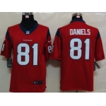 Nike Houston Texans #81 Owen Daniels Red Limited Jersey