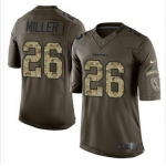 Nike Texans #26 Lamar Miller Green Men's Stitched NFL Limited Salute to Service Jersey