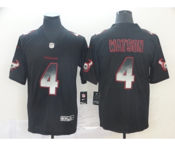 Nike Texans 4 Deshaun Watson Black Arch Smoke Vapor Untouchable Limited Jersey