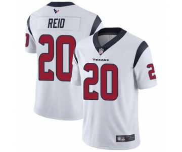 Texans #20 Justin Reid White Men's Stitched Football Vapor Untouchable Limited Jersey