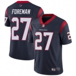 Texans #27 D'Onta Foreman Navy Blue Team Color Men's Stitched Football Vapor Untouchable Limited Jersey