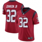 Texans #32 Lonnie Johnson Jr. Red Alternate Men's Stitched Football Vapor Untouchable Limited Jersey