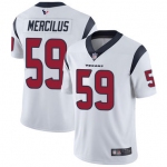 Texans #59 Whitney Mercilus White Men's Stitched Football Vapor Untouchable Limited Jersey