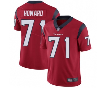 Texans #71 Tytus Howard Red Alternate Men's Stitched Football Vapor Untouchable Limited Jersey