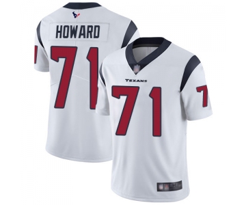 Texans #71 Tytus Howard White Men's Stitched Football Vapor Untouchable Limited Jersey