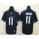 Men's Tennessee Titans #11 A.J. Brown Nike Navy Blue New 2018 Vapor Untouchable Limited Jersey