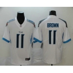 Men's Tennessee Titans #11 A.J. Brown Nike White New 2018 Vapor Untouchable Limited Jersey