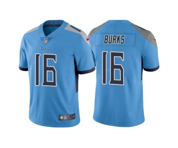 Men's Tennessee Titans #16 Treylon Burks Blue Vapor Untouchable Stitched Jersey