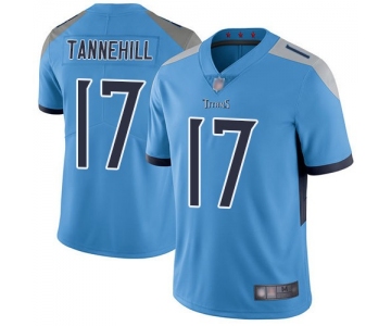Men's Tennessee Titans 17 Ryan Tannehill Light Blue Vapor Untouchable Limited Jersey