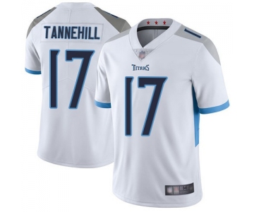 Men's Tennessee Titans 17 Ryan Tannehill White Vapor Untouchable Limited Jersey