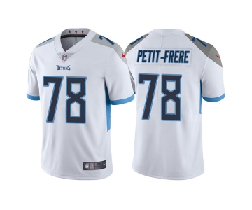 Men's Tennessee Titans #78 Nicholas Petit-Frere White Vapor Untouchable Stitched Jersey