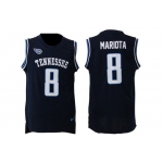 Men's Tennessee Titans #8 Marcus Mariota Navy Blue Nike Tank Top Stitched NFL Limited Jersey