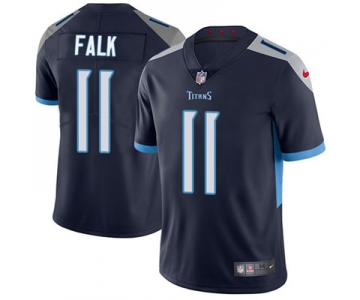 Nike Tennessee Titans #11 Luke Falk Navy Blue Alternate Men's Stitched NFL Vapor Untouchable Limited Jersey