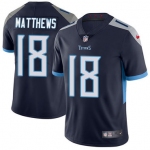 Nike Tennessee Titans #18 Rishard Matthews Navy Blue Alternate Men's Stitched NFL Vapor Untouchable Limited Jersey