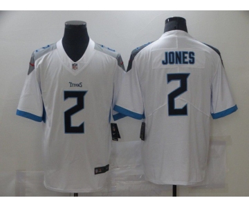 Nike Tennessee Titans 2 Julio Jones White Men Stitched NFL Vapor Untouchable Limited Jersey