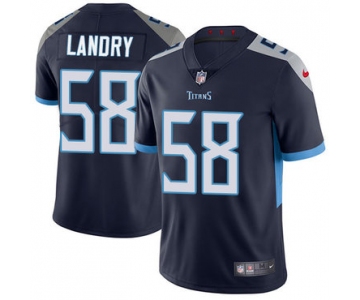 Nike Tennessee Titans #58 Harold Landry Navy Blue Alternate Men's Stitched NFL Vapor Untouchable Limited Jersey
