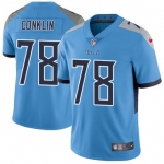 Nike Tennessee Titans #78 Jack Conklin Light Blue Team Color Men's Stitched NFL Vapor Untouchable Limited Jersey