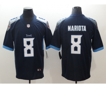 Nike Tennessee Titans 8 Marcus Mariota Navy New 2018 Vapor Untouchable Limited Jersey