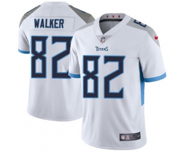Nike Tennessee Titans #82 Delanie Walker White Men's Stitched NFL Vapor Untouchable Limited Jersey