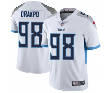 Nike Tennessee Titans #98 Brian Orakpo White Men's Stitched NFL Vapor Untouchable Limited Jersey