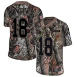 Nike Titans #18 Rishard Matthews Camo Men's Stitched NFL Limited Rush Realtree Jersey