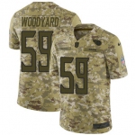 Nike Titans #59 Wesley Woodyard Camo Men's Stitched NFL Limited 2018 Salute To Service Jersey