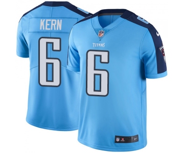 Nike Titans #6 Brett Kern Light Blue Team Color Men's Stitched NFL Vapor Untouchable Limited Jersey