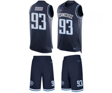 Nike Titans #93 Kevin Dodd Navy Blue Alternate Men's Stitched NFL Limited Tank Top Suit Jersey