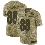 Nike Broncos #88 Demaryius Thomas Camo Men's Stitched NFL Limited 2018 Salute To Service Jersey