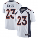 Nike Denver Broncos #23 Devontae Booker White Men's Stitched NFL Vapor Untouchable Limited Jersey