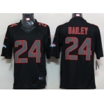 Nike Denver Broncos #24 Champ Bailey Black Impact Limited Jersey