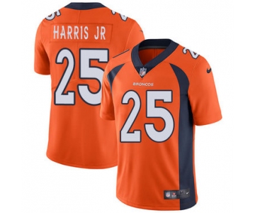 Nike Denver Broncos #25 Chris Harris Jr Orange Team Color Men's Stitched NFL Vapor Untouchable Limited Jersey