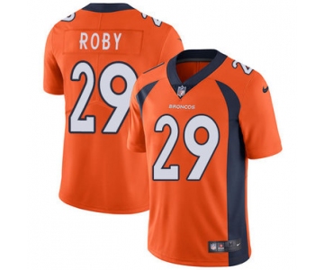 Nike Denver Broncos #29 Bradley Roby Orange Team Color Men's Stitched NFL Vapor Untouchable Limited Jersey