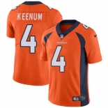 Nike Denver Broncos #4 Case Keenum Orange Team Color Men's Stitched NFL Vapor Untouchable Limited Jersey